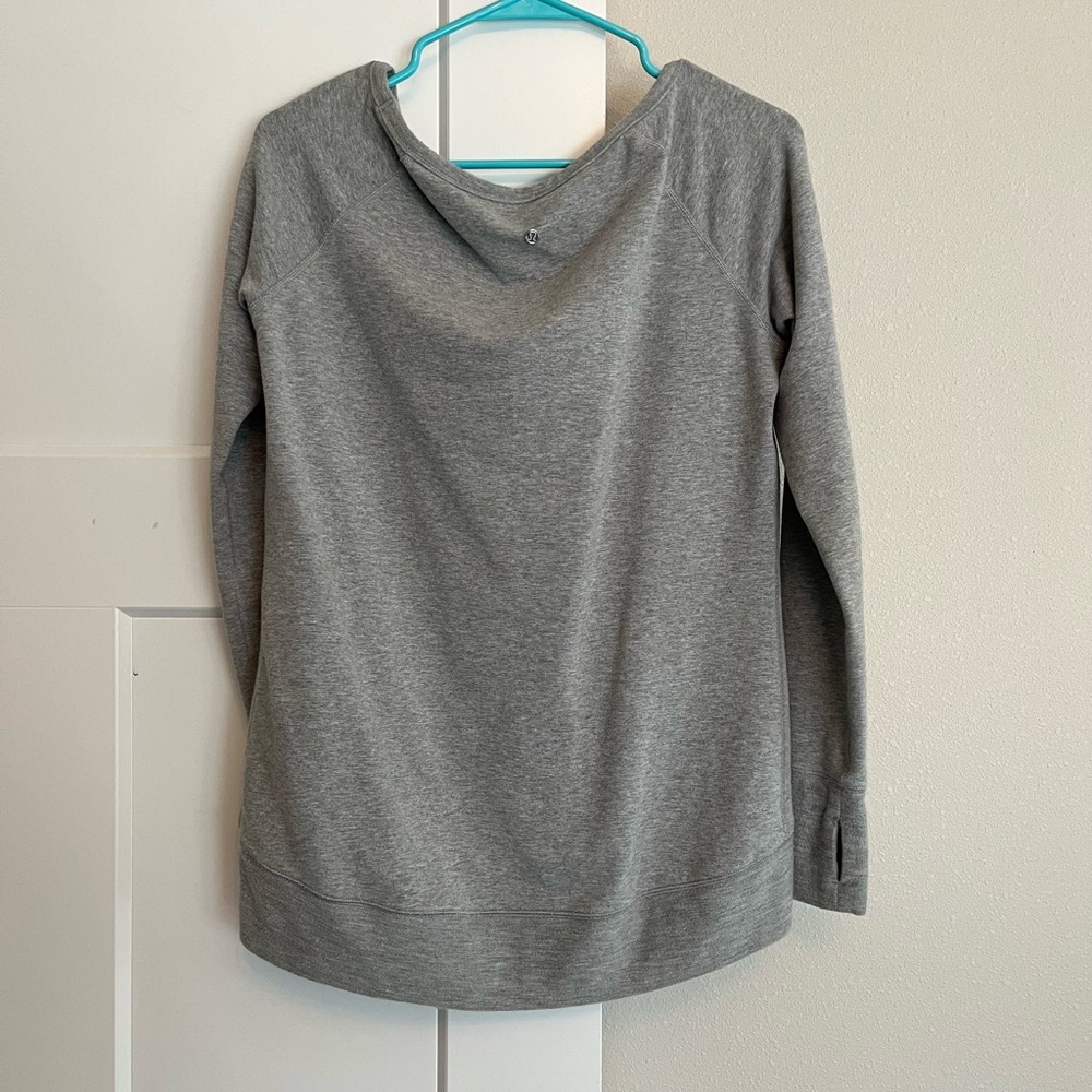 Slouchy sweatshirt